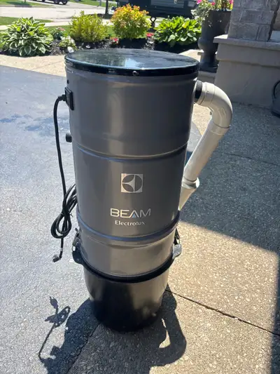 Central vacuum - motor was making noise. Assuming bearing or brushes gone? For parts or repair Comes...