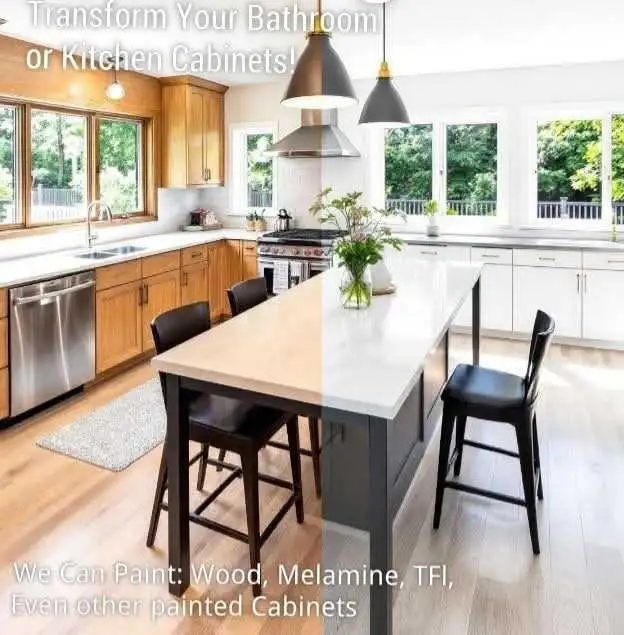 Kitchen Cabinet Refinishing in Renovations, General Contracting & Handyman in Calgary - Image 2