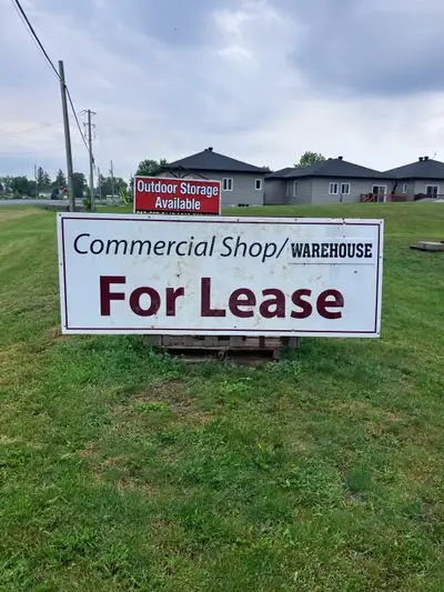 3000 sq ft shop/ warehouse for lease 2 large over head doors, big yard Bathrooms, radiant heating 40...