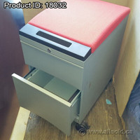 Under Desk Rolling Pedestal Cabinets w/ Cushion Tops $125 - $135