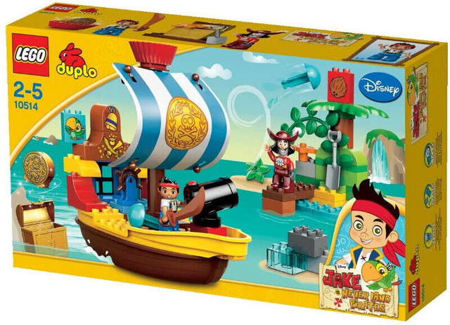 3 ensembles de Lego duplo -  Jake et les Pirates dans Jouets et jeux  à Longueuil/Rive Sud