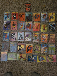 34 1997 spiderman cards 