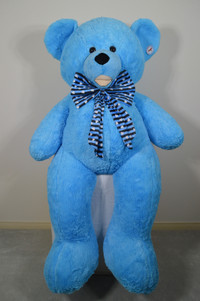 Giant Teddy Bear - Blue