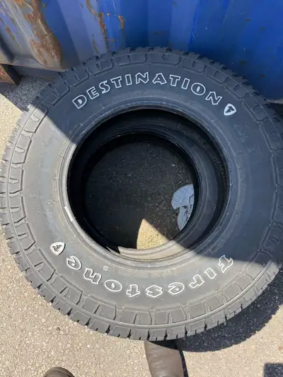 In very good shape dot 1325 only a year old $500 obo they go for $383 a tire new