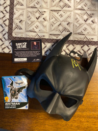 Batman Mask Signed By Roger Craig Smith Voiced Animated & Video