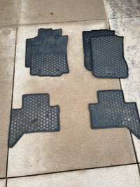 Toyota Tacoma rubber mats 