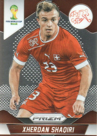 Xherdan Shaqiri 2014 Panini Prizm World Cup #186 Switzerland