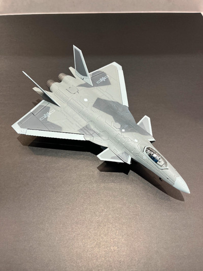 $80 J-20 (PLAAF 4th gen Stealth Fighter) 1:72 Metal Alloy Model