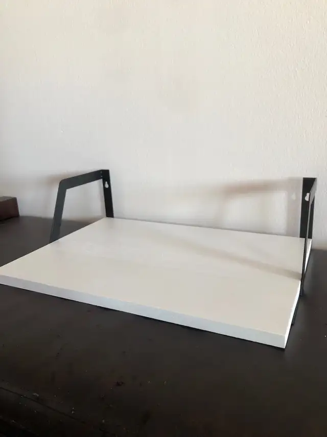 White Wall Shelf in Storage & Organization in Ottawa - Image 2