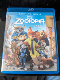 Zootopia Blu-Ray/DVD Combo pack 