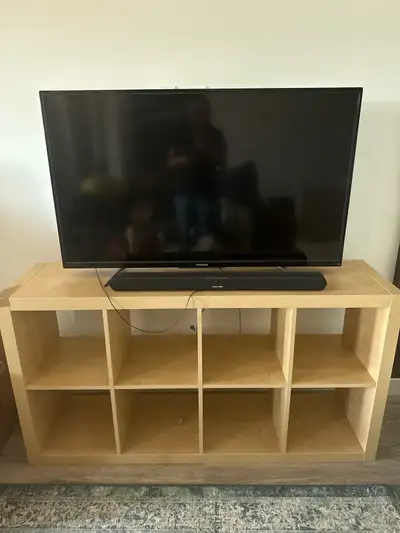 Toshiba TV and TV Stand, View more