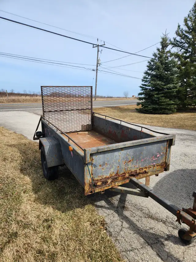 4x8 Utility Trailer / ATV Trailer in Cargo & Utility Trailers in Hamilton - Image 5