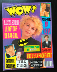 WOW, le mensuel de la jeunesse québécoise (1989, dernier numéro)