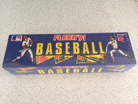 1991 Fleer Baseball  Factory Sealed 728 card Set & 50 Stickers