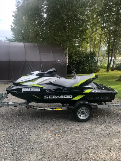 Seadoo GTI-155 SE très propre avec seulement 152 heures, sorti de l’eau à chaque utilisation, changé...