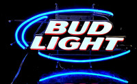 Bud light LED gameroom lighting