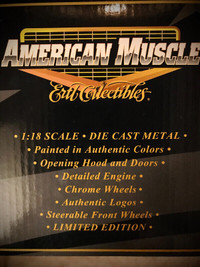 OVER 1500 - 1:18 SCALE DIECAST CARS - ERTL AMERICAN MUSCLE