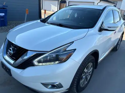 2018 NISSAN MURANO, White, SV, 3.5L 4CYL. Ecoboost Spotless AWD SUV - 194,000km mostly Commuting Hig...