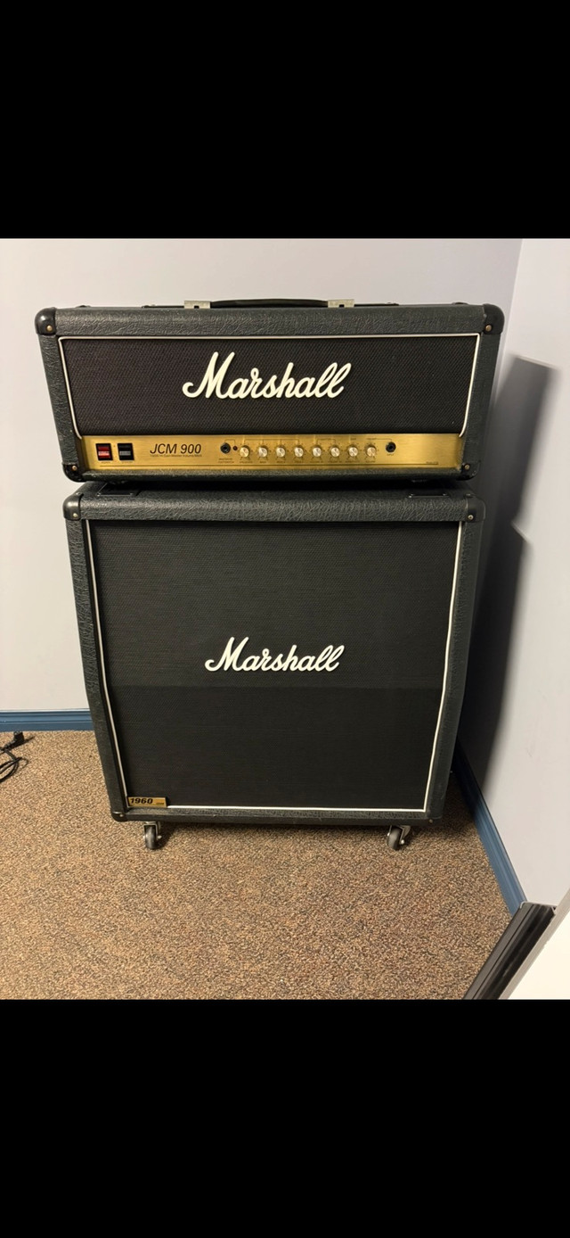 Marshall JCM 900 half stack in Amps & Pedals in Winnipeg