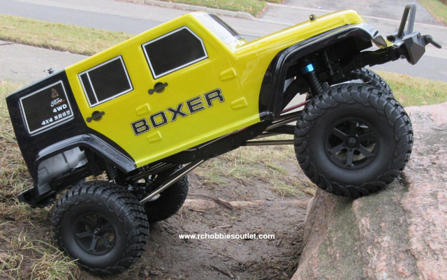 New RC Trail / Crawler Truck BOXER Electric 1/10 Scale RTR 2.4G in Hobbies & Crafts in Vancouver - Image 3