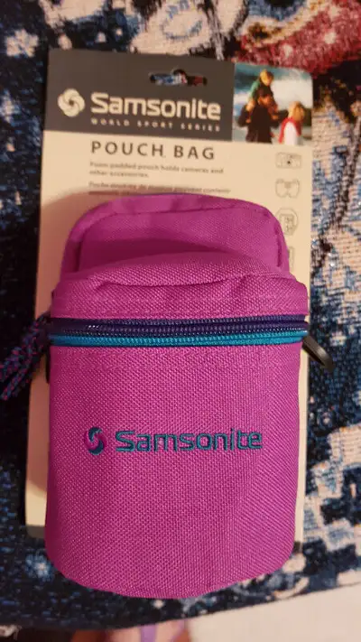 Samsonite carry pouch for electronics, small items, brand new., View more