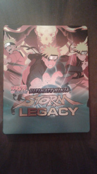 Boîte métallique de jeux Naruto Ultimate Ninja Storm Legacy PS4