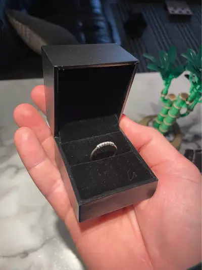 Spence Diamonds Ring, 14k White Gold, Size 6.5, View more
