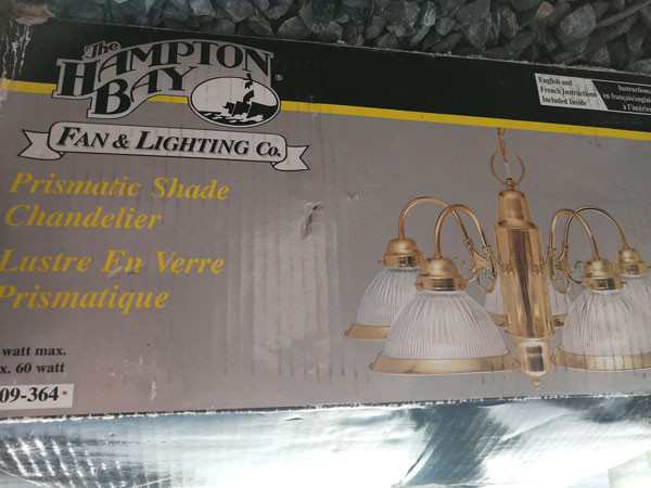 Hampton Bay Light Fixture in Electrical in Fredericton