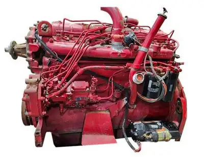 IHC 466 turbo engine out of a combine with 1504 original hours. Oil and filters were changed every 1...