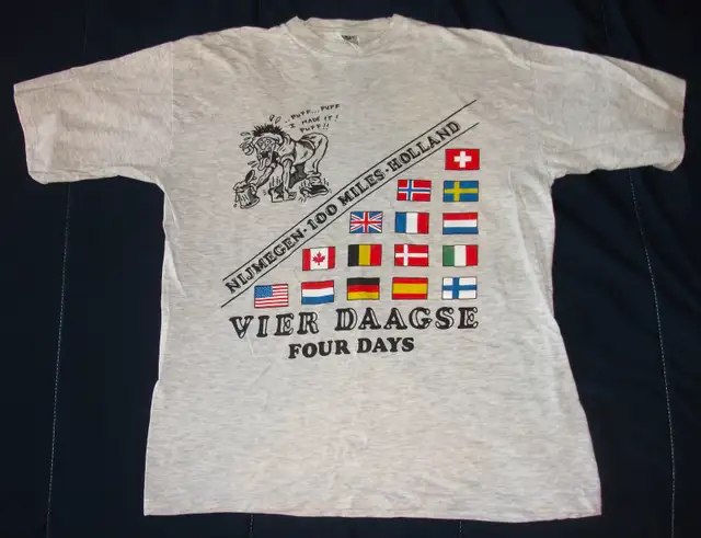 77th Annual 4 Day Marches, Nijmegan Holland 1993 T-Shirts. in Men's in Victoria - Image 7