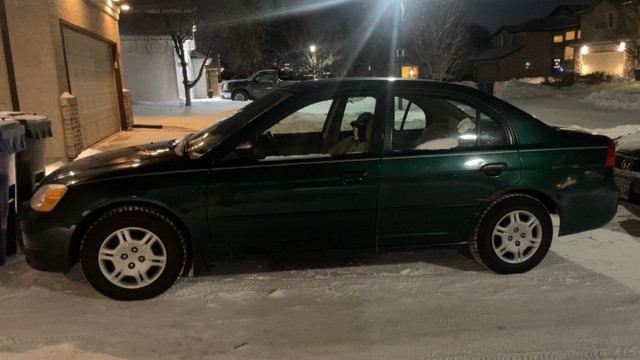 01 HONDA CIVIC safetied in Cars & Trucks in Winnipeg - Image 2