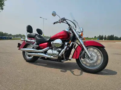 Selling my Honda shadow this motorcycle is in very good shape with low miliage still under 27k has n...