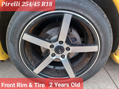 Fast FC Rims & Pirelli Tires