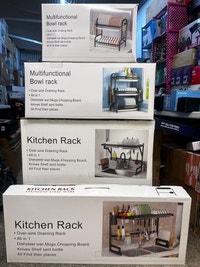 Brand New Dish Racks, 2 Tier, 3 Tier, Over The Sink For Single O Mississauga / Peel Region Toronto (GTA) Preview