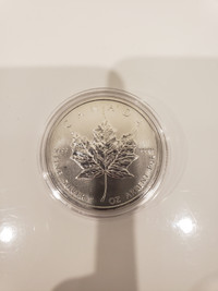 Silver Argent feuille d’érable Canadian Maple Leaf Coin