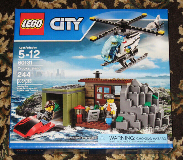New LEGO City: Crooks Island Set 60131 (2016) Retired Police | Toys & Games  | Edmonton | Kijiji