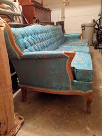 French Provincial Sofa and Chair - Vintage