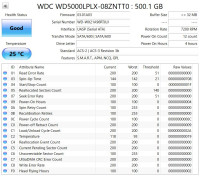 A lot of three Western Digital 2.5in SATA laptop drives