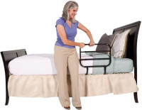 NEW Able Life Bedside Extend-A-Rail Adjustable Senior Bed Safety