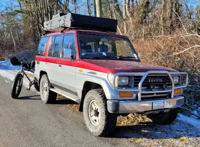 1991 TOYOTA Land Cruiser LJ78 EX5 Prado Japan RHD Turbo Diesel 2.4 7 seater, 224,000 original kms. 4...