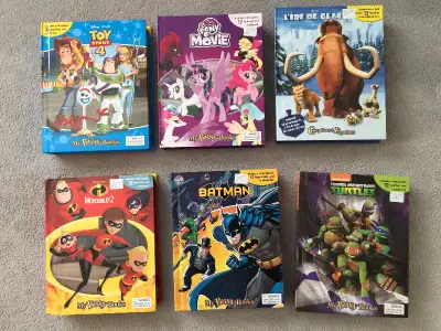 All in new condition and in English. Ice Age is in French $10.00 each or 2 for $15.00, 3 for $20.00