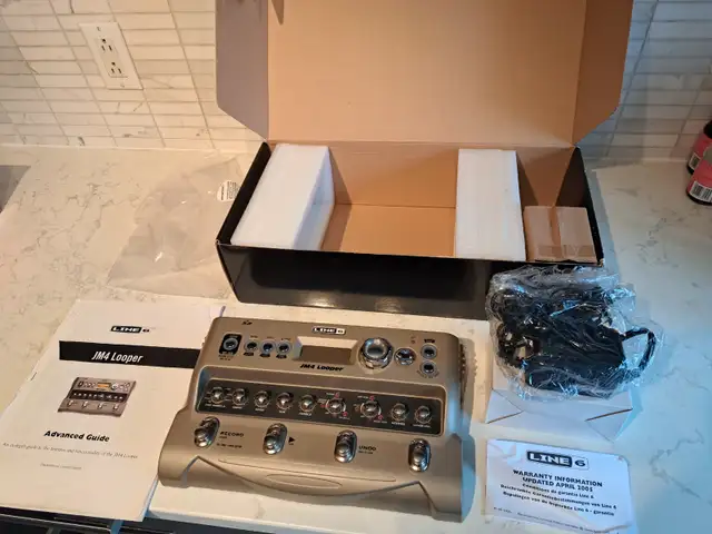 SUPERB Line 6 JM4 Looper! W/Orig Box+Power Supply!FREE SHIPPING! in Amps & Pedals in City of Toronto - Image 5