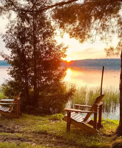 Lakefront cottage rental, View more
