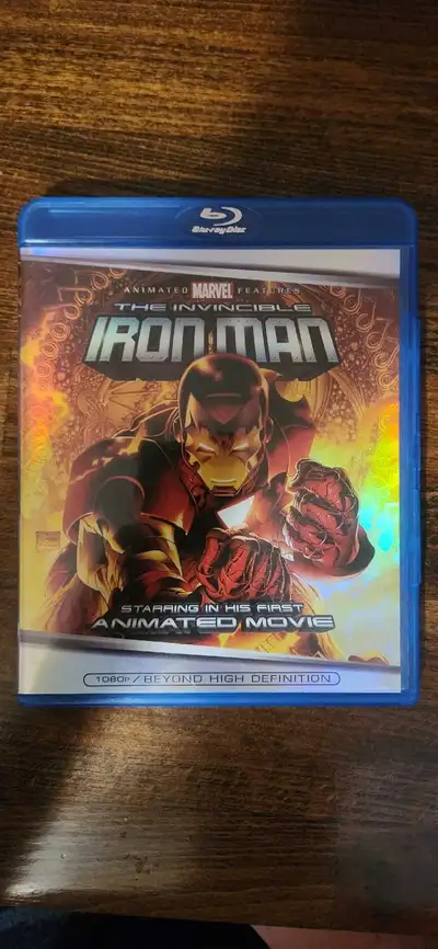 The Invincible Iron Man Blu-Ray, View more