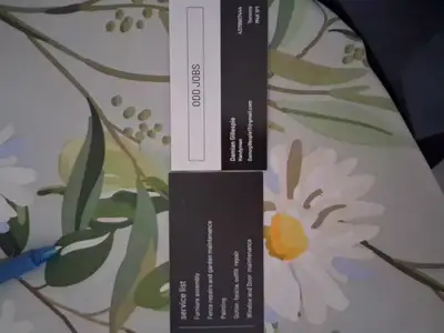 One guy does all. Yard clean up and maintenance, Small painting jobs, Gutter, Fascia, soffit repairs...