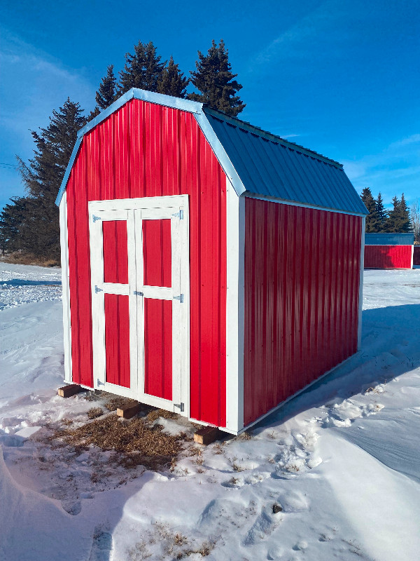 8x12 mini barns in Outdoor Tools & Storage in Red Deer
