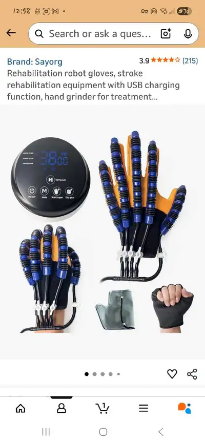 Sayorg Rehab Glove, View more