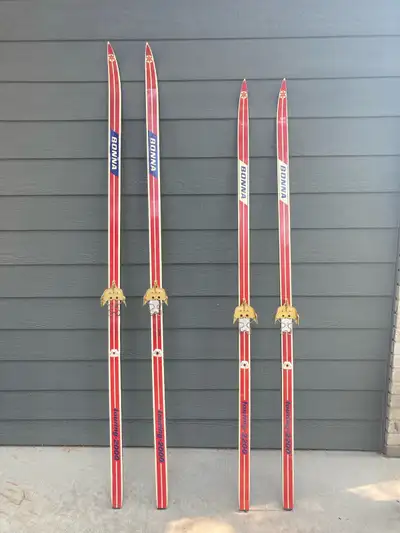 Vintage Old Bonna Skis, View more