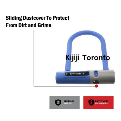 Kryptonite U Lock Bicycle Bike Motorcycle Caravan Trailer Van, View more