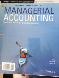 Managerial Accounting: Tools for Business Decision Making 5th